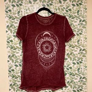 Zoe + Liv heathered tee